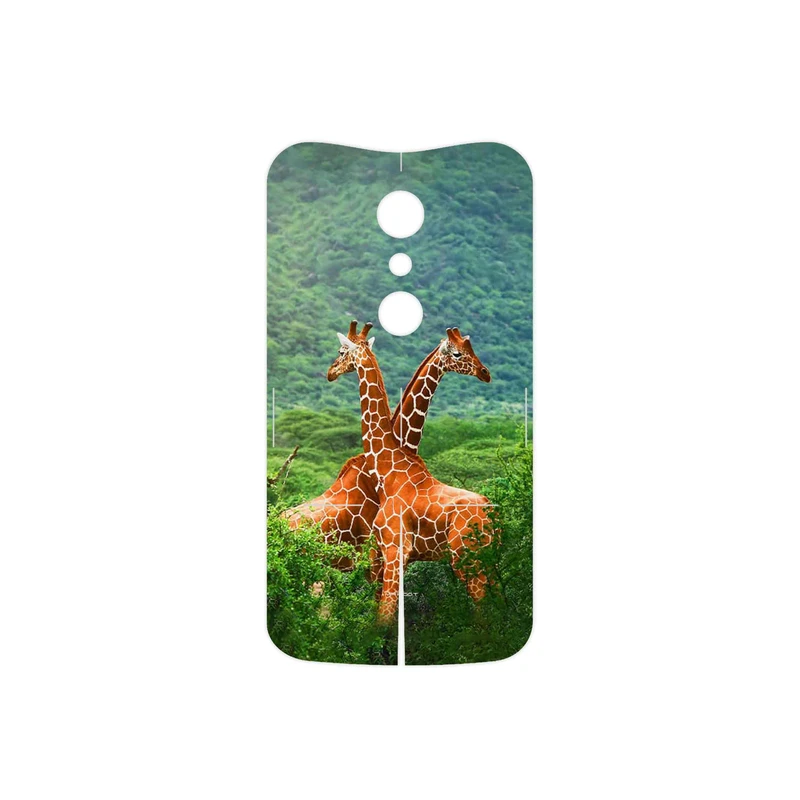 برچسب پوششی ماهوت مدل Giraffe مناسب برای گوشی موبایل موتورولا Moto G 2nd gen