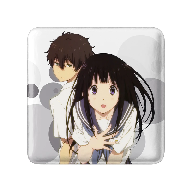 مگنت خندالو طرح چیتاندا و اورکی انیمه هیوکا Hyouka کد 17103