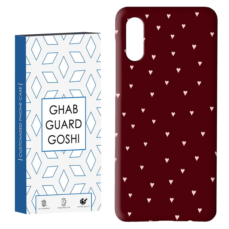 کاور قاب گارد گوشی طرح قلب کد Dimo-938 مناسب برای گوشی موبایل سامسونگ Galaxy A02 / M02