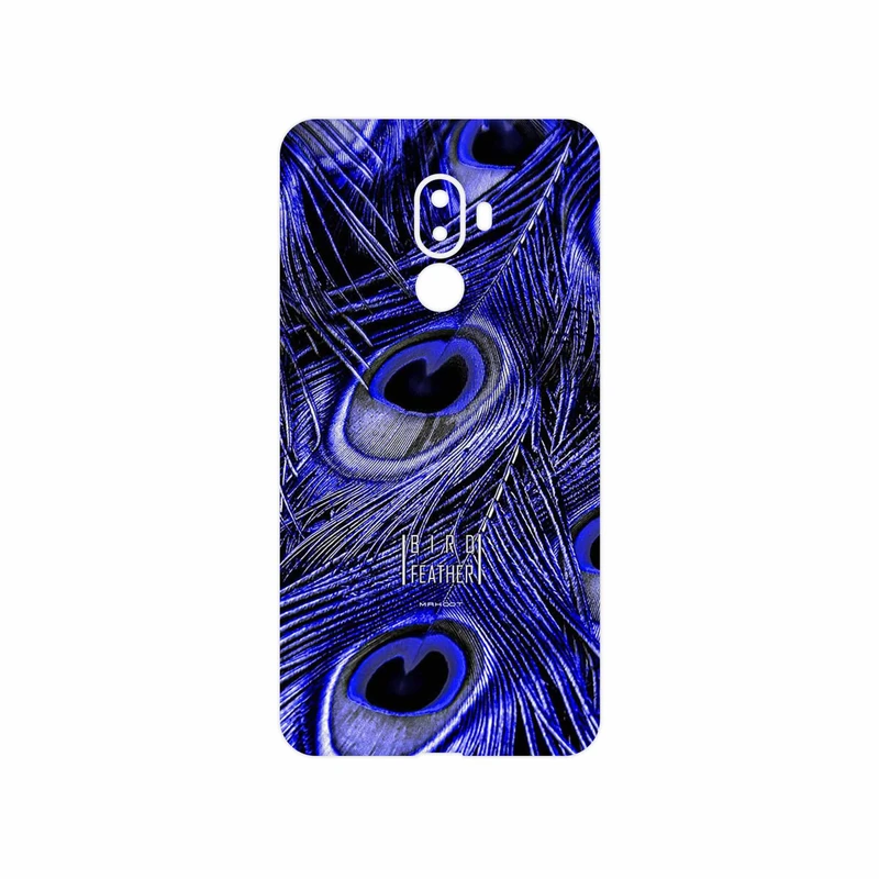 برچسب پوششی ماهوت مدل Purple Feather مناسب برای گوشی موبایل جی ال ایکس shahab
