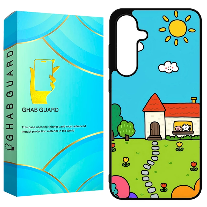 کاور قاب گارد طرح نقاشی مدل GS25FE مناسب برای گوشی موبایل سامسونگ Galaxy S25 FE 