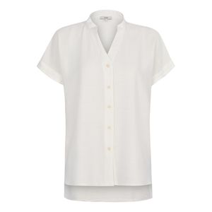 شومیز آستین کوتاه زنانه ایزی دو مدل 9367 رنگ سفید