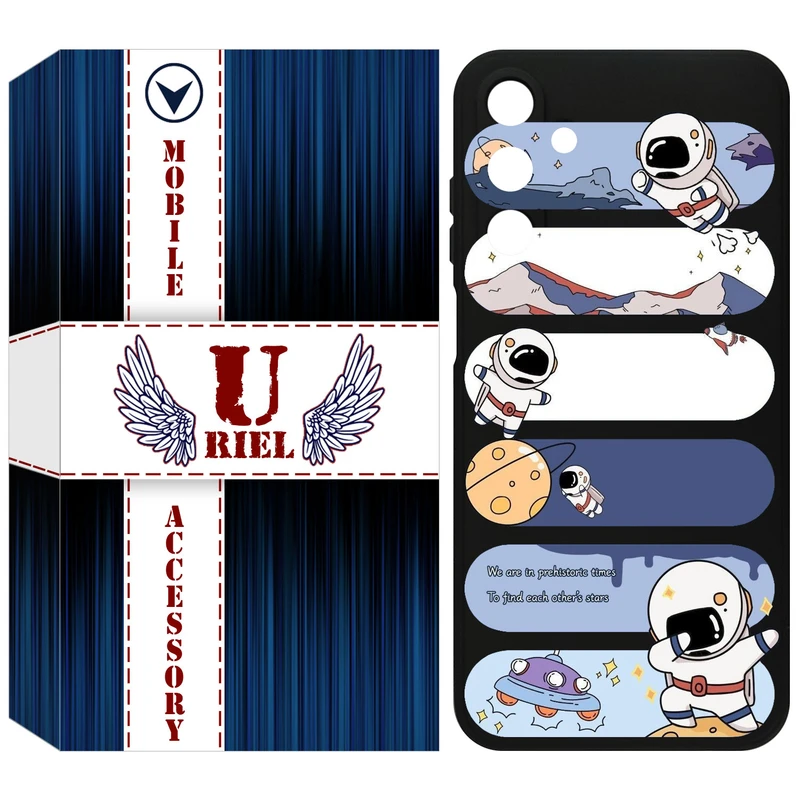 کاور یوریل مدل KSH کد 30 طرح کهکشان مناسب برای گوشی موبایل سامسونگ Galaxy A15