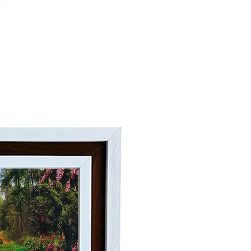 تابلو فرش ماشینی مدل خانه سنگی کد 8726