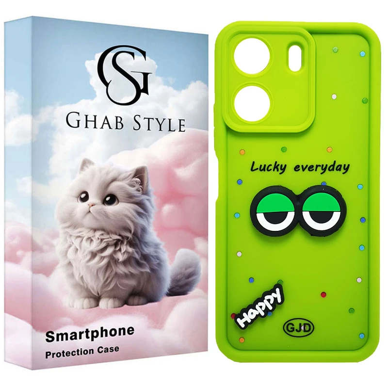 کاور قاب استایل مدل سیلیکونی طرح فانتزی مناسب برای گوشی موبایل شیائومی Redmi 13C / Poco C65