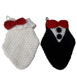 لیف حمام مدل عروس و داماد مجموعه 2 عددی