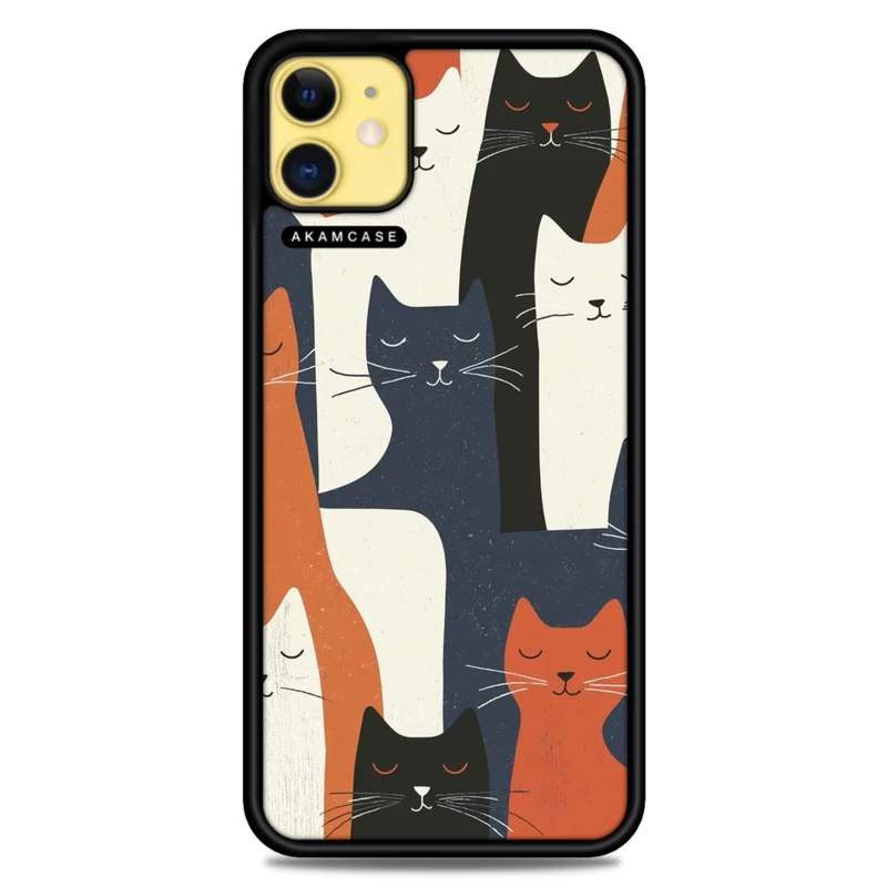 کاور آکام مدل AMC-WA11-CATS-26 مناسب برای گوشی موبایل اپل iPhone 11