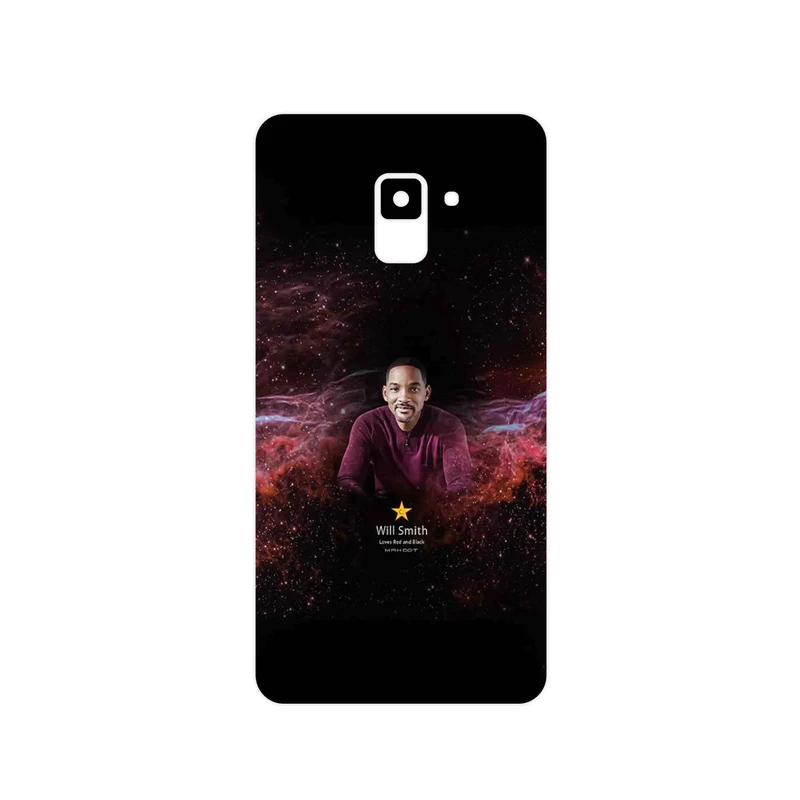 برچسب پوششی ماهوت مدل Will Smith مناسب برای گوشی موبایل سامسونگ Galaxy A8 Plus 2018