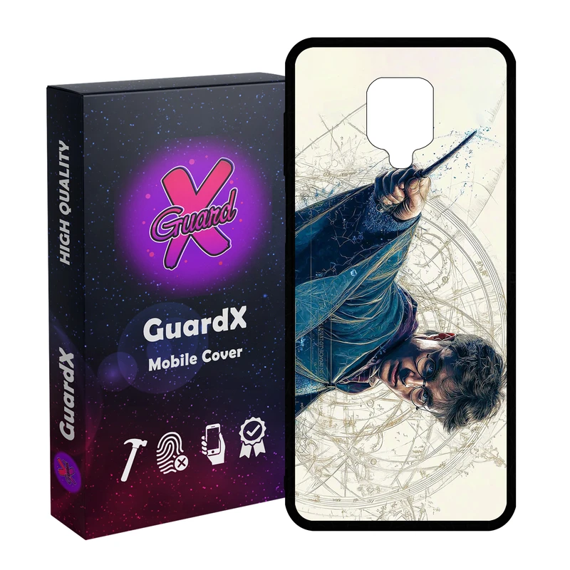 کاور گارد ایکس طرح هری پاتر مدل 10967 مناسب برای گوشی موبایل شیائومی Redmi Note9 Pro/Note 9 Pro Max/Redmi Note 9S/MI Poco M2 Pro