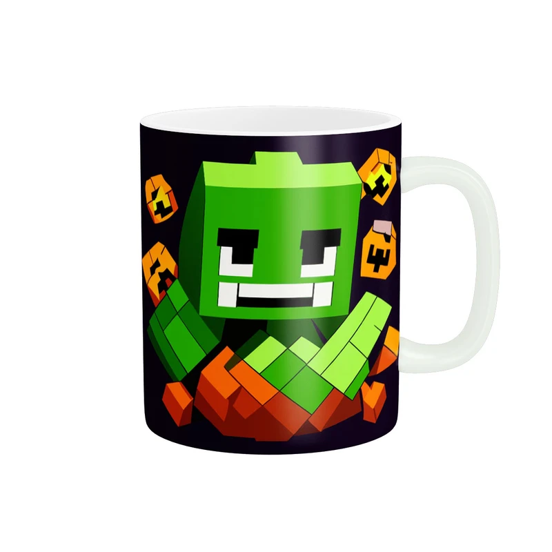 ماگ پادآفرین طرح گیم و فیلم ماینکرافت Minecraft game کد 1706