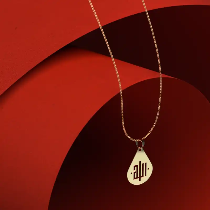 گردنبند طلا 18 عیار زنانه مدوپد مدل قلب و پرنده کد CA11018