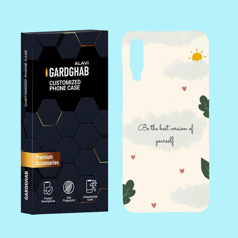 کاور گارد قاب علوی مدل عاشقانه مناسب برای گوشی موبایل سامسونگ Galaxy A50 / A50s / A30s