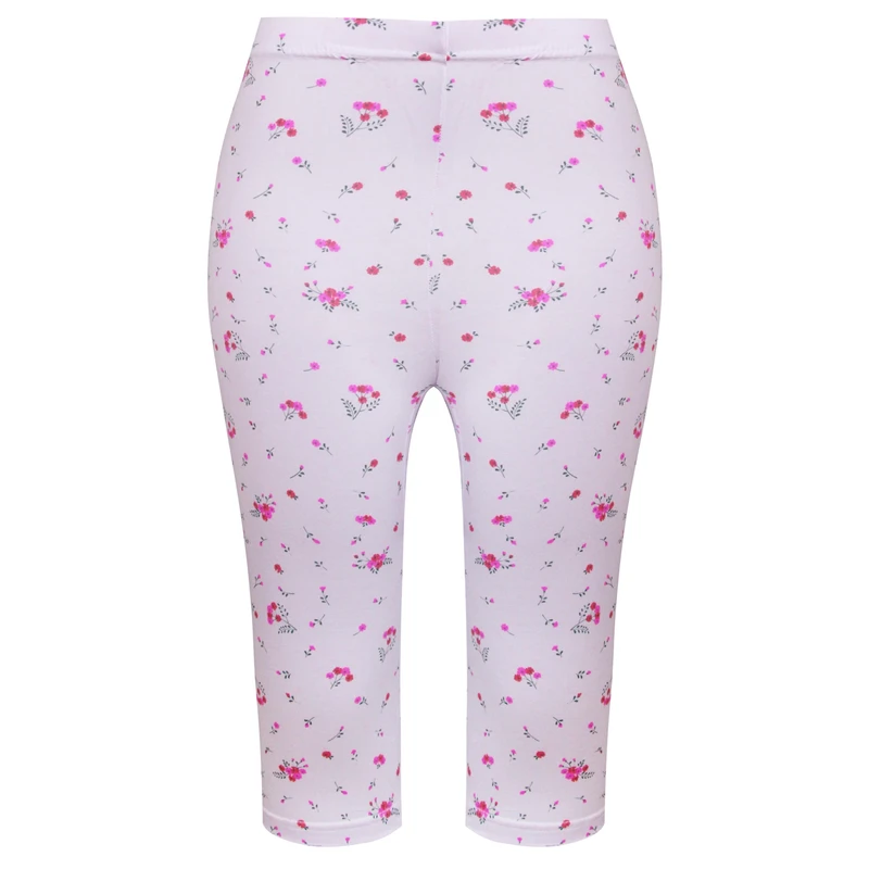 شلوارک راحتی زنانه ماییلدا مدل گل گلی کد 5329-4