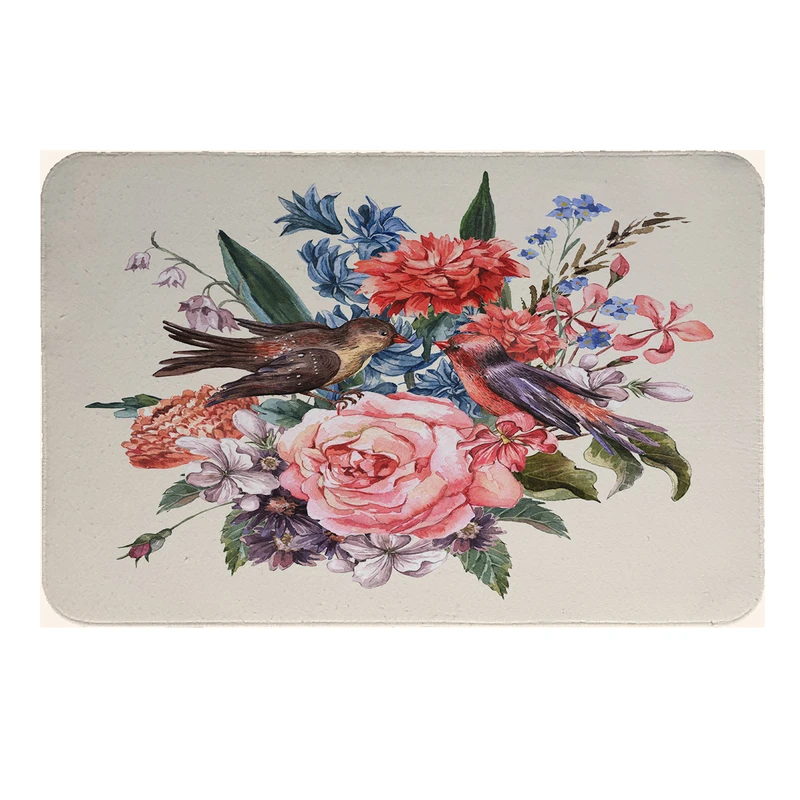  پادری طرح گل کد 5515 سایز 60 × 40 سانتی‌متر