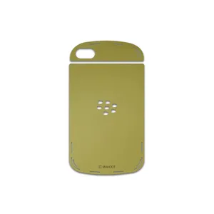 MAHOOT Matte-Gold Cover Sticker for BlackBerry Q10