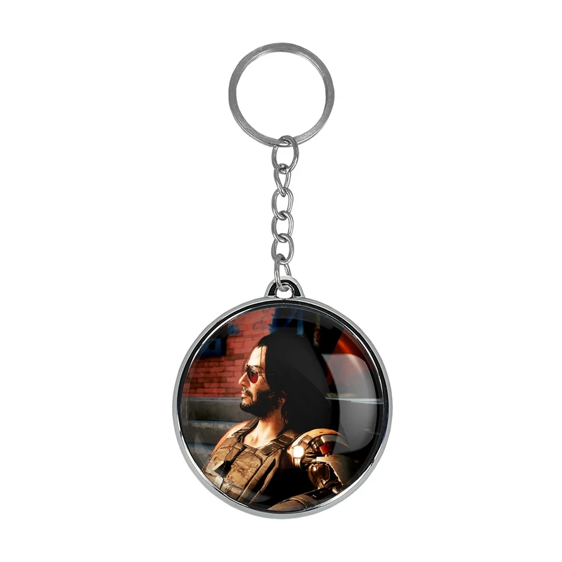 جاکلیدی خندالو طرح جانی سیلور هند سایبر پانک مدل دوطرفه کد 3056530566