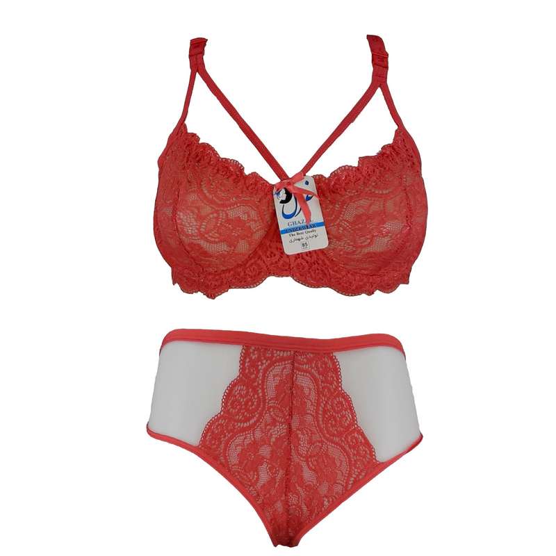 ست شورت و سوتین زنانه غزل مدل دانتل هارنسی کد 198