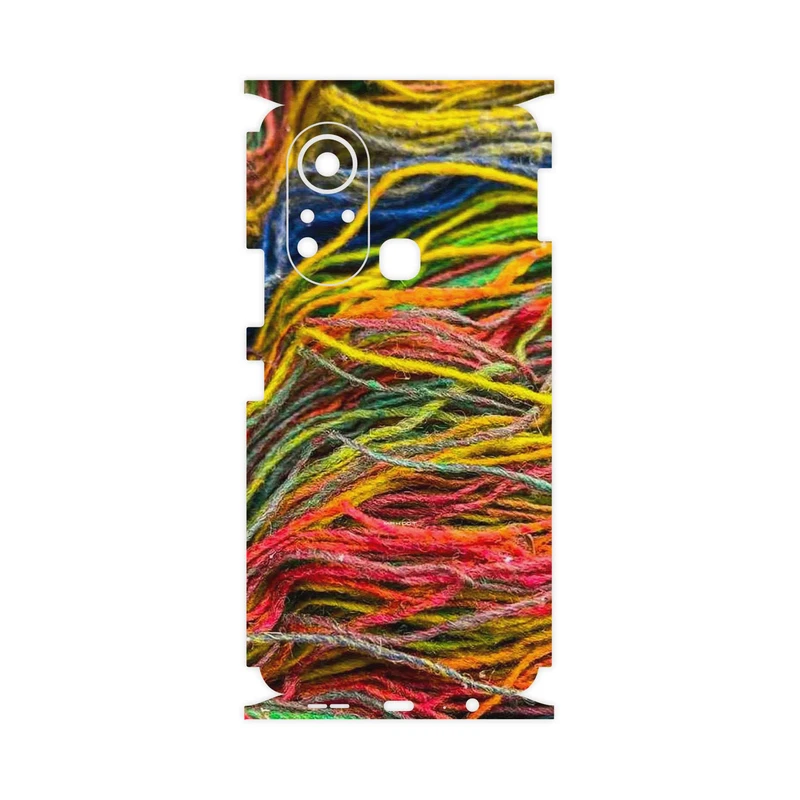 برچسب پوششی ماهوت مدل Fabric Texture 9-FullSkin مناسب برای گوشی موبایل اینفینیکس Hot 11s