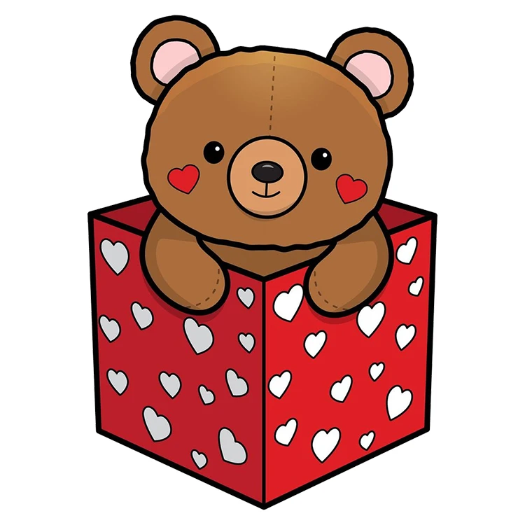 استیکر پارچه و لباس پاد آفرین مدل کارتونی کد S1748