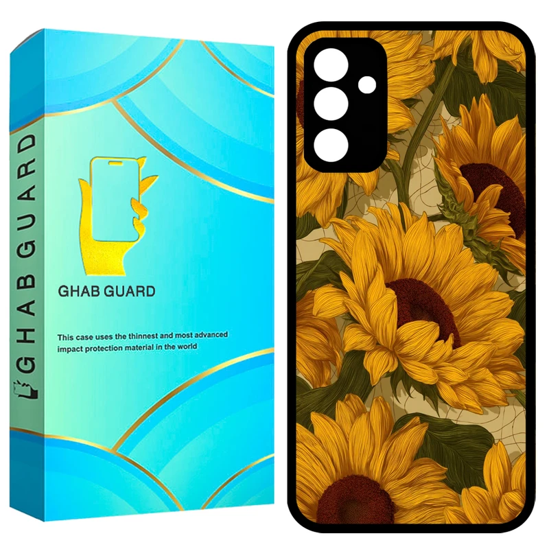  کاور قاب گارد طرح آفتابگردان مدل GCHPA34 مناسب برای گوشی موبایل سامسونگ Galaxy A34 5G 