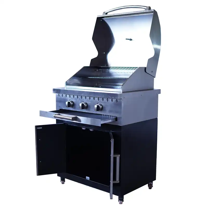 باربیکیو مدل استیل کابین نمااستیل CC129