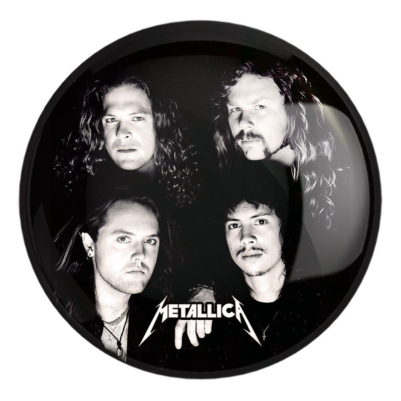 پیکسل خندالو طرح گروه موسیقی متالیکا Metallica کد 3262 مدل بزرگ