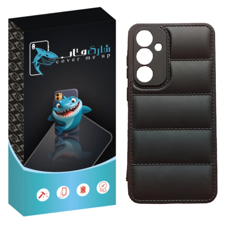 کاور شارک قاب مدل پافری مناسب برای گوشی موبایل سامسونگ Galaxy S23 FE