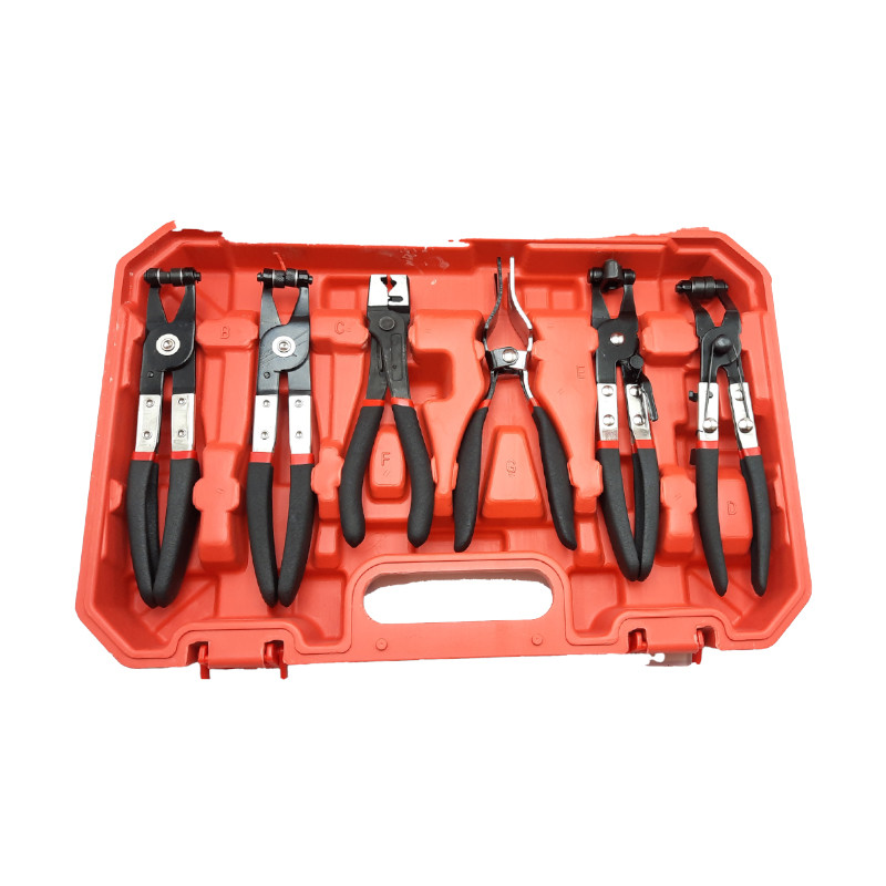 انبر بست شلنگ تاپکس مدل T-9 مجموعه 9 عددی