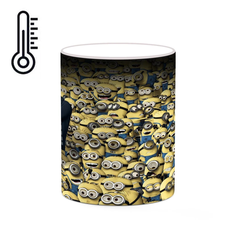 ماگ حرارتی کاکتی طرح minion مینیون مدل mgh42927