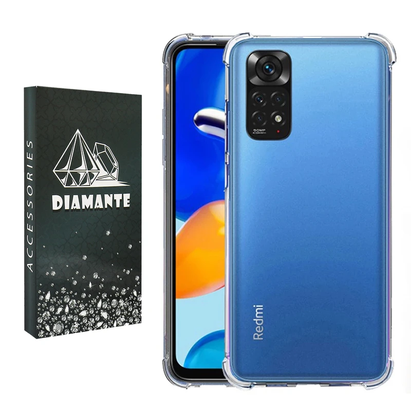 کاور دیامانته مدل Bianco Navy مناسب برای گوشی موبایل شیائومی Redmi Note 11 Pro 4G / 5G