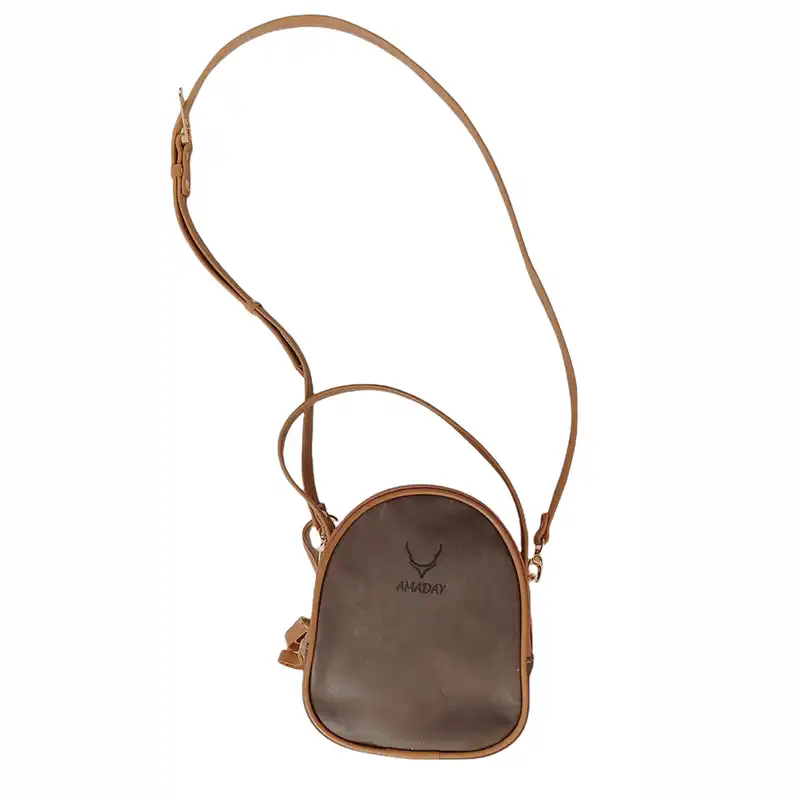کیف رودوشی زنانه چرم آمادای مدل آنا