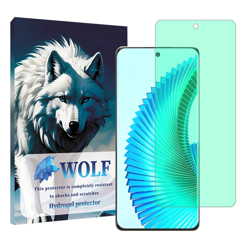 محافظ صفحه نمایش گرین لایت ولف کد 01 مناسب برای گوشی موبایل آنر X9B