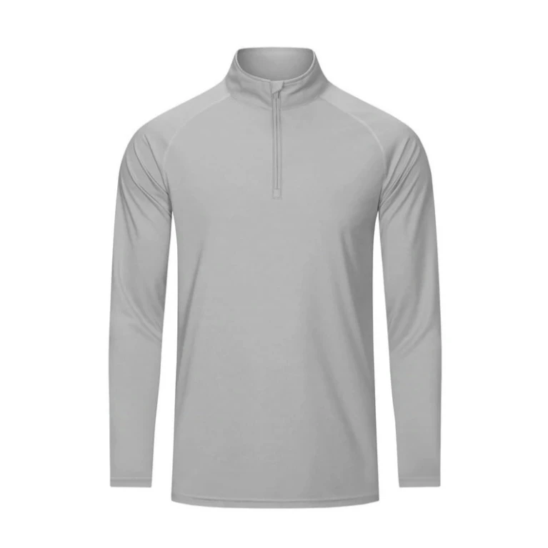 تی شرت ورزشی مردانه مدل نیم زیپ ME400