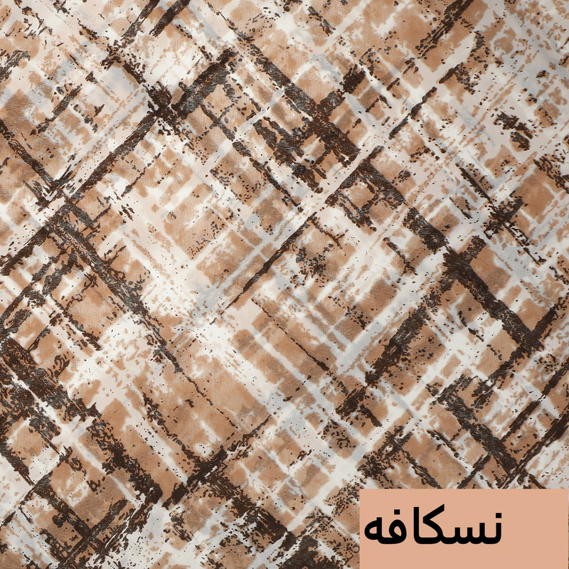 ملحفه آرین مدل روانداز طرح آرت  یک نفره سایز 140×200 سانتی متر