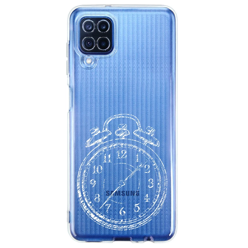 کاور مگافون مدل C64-W طرح ساعت  مناسب برای گوشی موبایل سامسونگ Galaxy M12