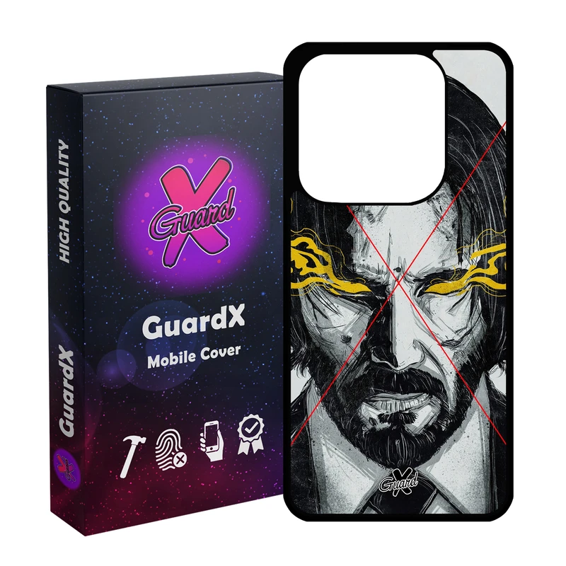 کاور گارد ایکس طرح John Wick مدل 10158 مناسب برای گوشی موبایل شیائومی Redmi Note 14 4G