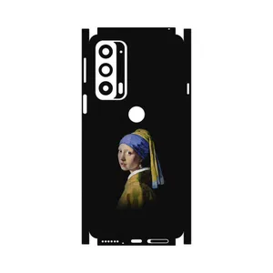 MAHOOT Girl with a Pearl Earring of Vermeer-FullSkin Cover Sticker for Motorola Edge 20