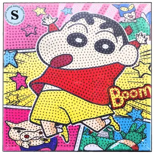 بازی آموزشی سمید مدل ساخت تابلو نقاشی الماسی طرح شین چان