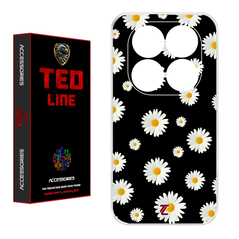 کاور تدلاین طرح بابونه کد 1226 مناسب برای گوشی موبایل شیائومی Poco X7 / Redmi Note 14 Pro 4G