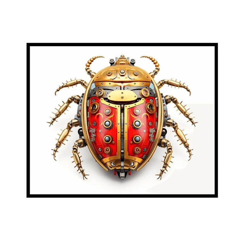 پوستر مدل کفشدوزک مکانیکی