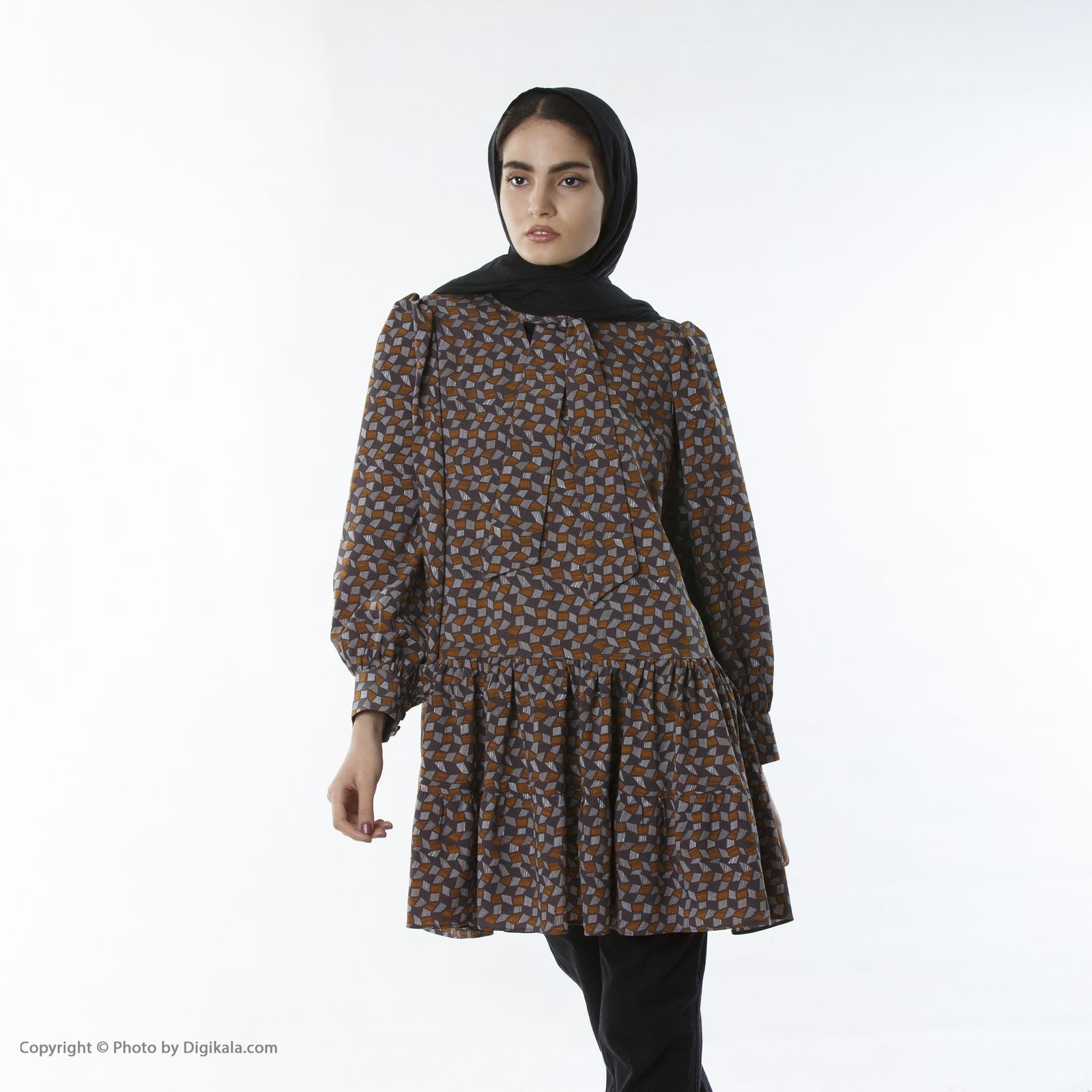 پیراهن زنانه گردیه مدل 306110-MC34 -  - 6