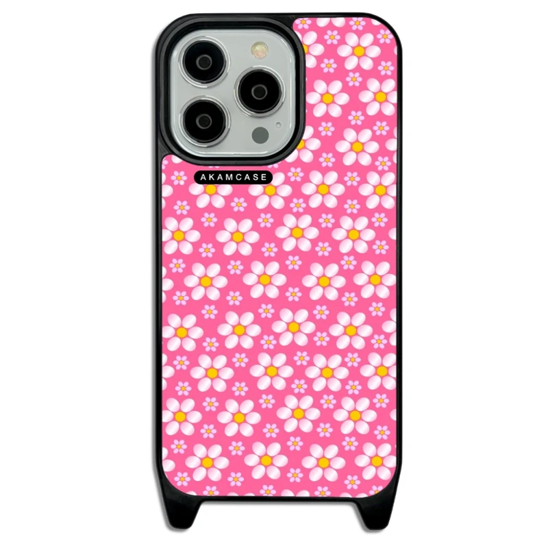 کاور آکام مدل AMCWLA13PRO-FLOWERS5 مناسب برای گوشی موبایل اپل iPhone 13 Pro