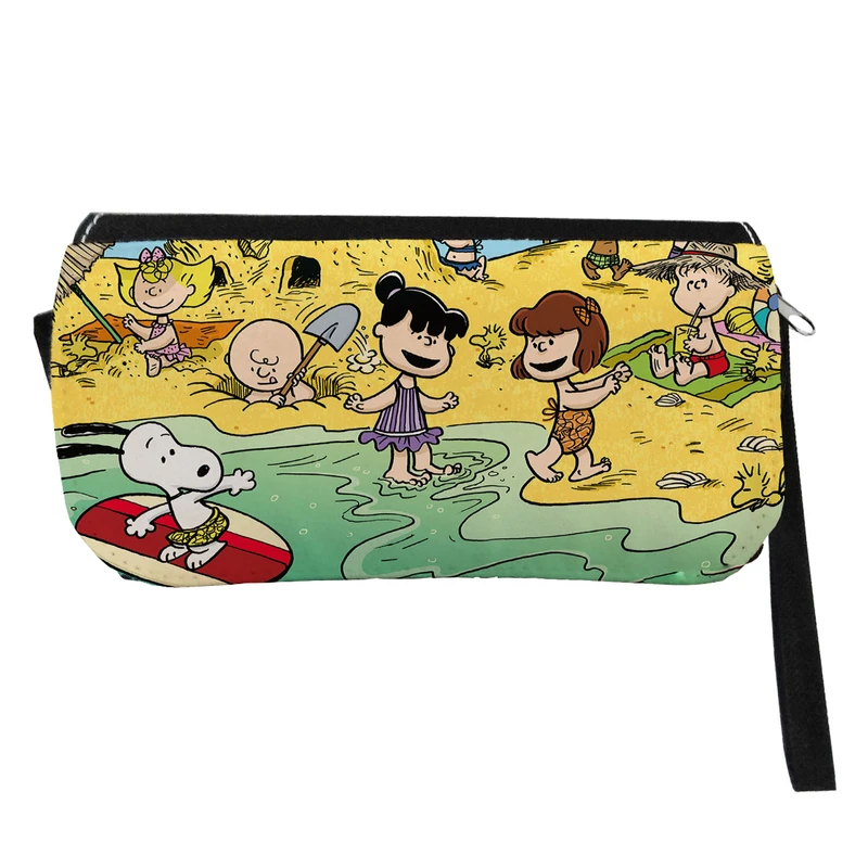   جامدادی طرح انیمیشن بادام زمینی ها مدل دو زیپ کد 184