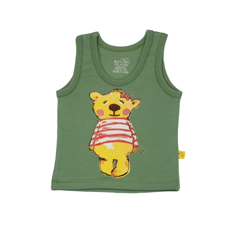 تاپ نوزادی شابن مدل خرس