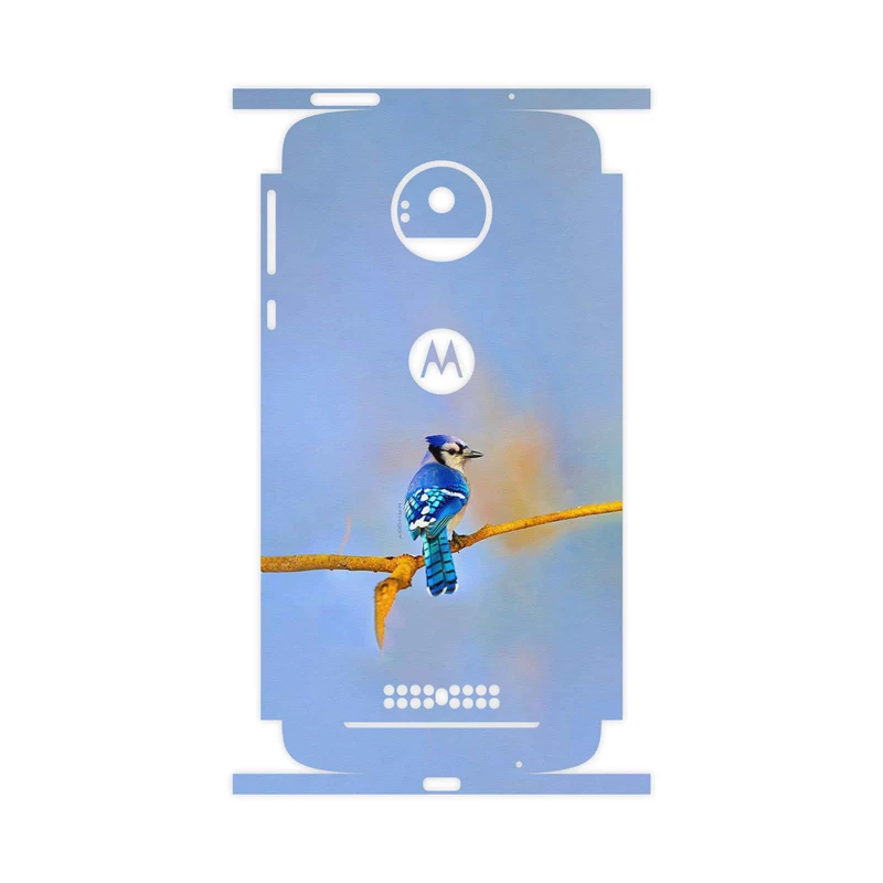 برچسب پوششی ماهوت مدل Cyanocitta cristata-FullSkin مناسب برای گوشی موبایل موتورولا Moto Z