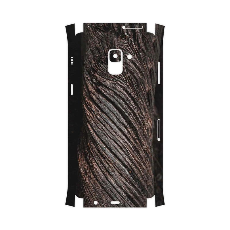 برچسب پوششی ماهوت مدل Wood Texture 9-FullSkin مناسب برای گوشی موبایل سامسونگ Galaxy A8 Plus 2018