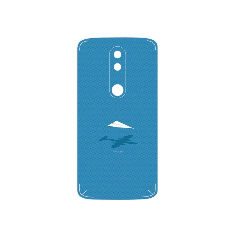 برچسب پوششی ماهوت مدل Minimal Paper Airplane مناسب برای گوشی موبایل موتورولا Moto X Force