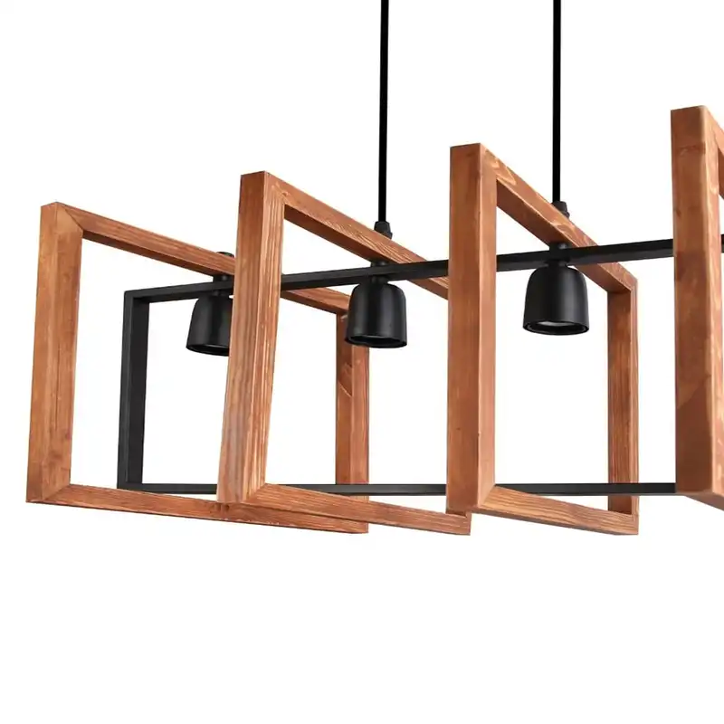 لوستر آویز چهار شعله چشمه نور کد AB1338/4