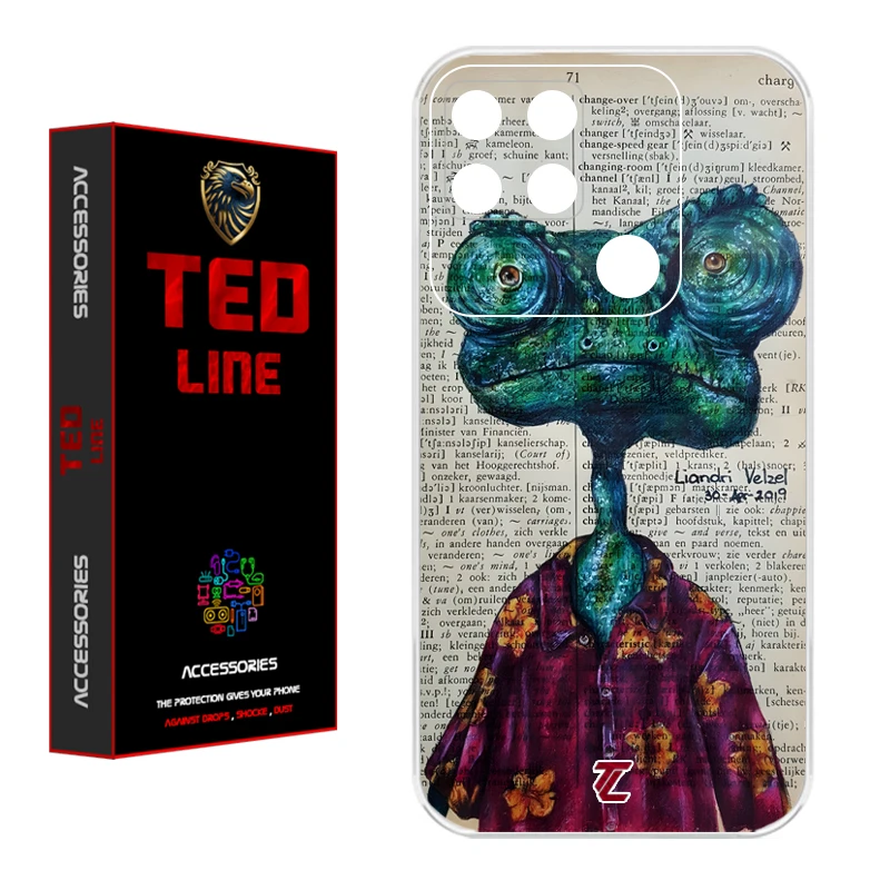 کاور تد لاین طرح رنگو کد 1130 مناسب برای گوشی موبایل شیائومی Redmi 10A / 9C