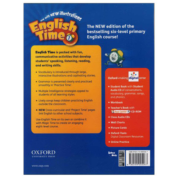 کتاب English Time 1 اثر Susan River and Setsoko Toyama انتشارات زبان مهر کتاب English Time 1 اثر Susan River and Setsoko Toyama انتشارات زبان مهر